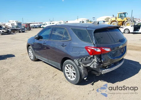2018 Chevrolet Equinox Ls z USA, uszkodzony, nr VIN 3GNAXHEV8JS507300